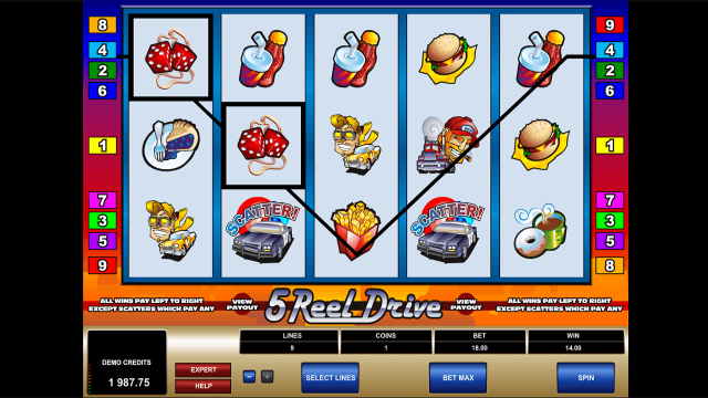 Игровой автомат 5 Reel Drive (5 ти Барабанный Драйв) в онлайн казино WheelSlots Лучше игровые аппараты и слоты абсолютно бесплатно! Домодедово
